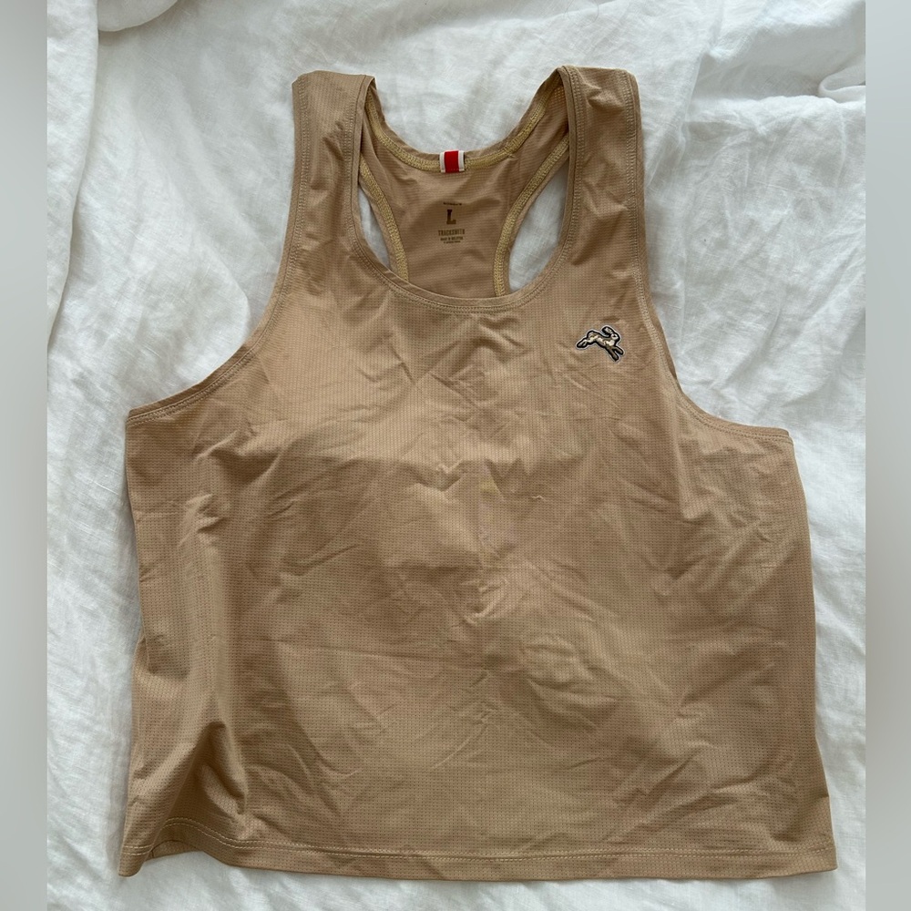 Tracksmith Twilight cropped tank